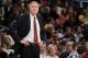 DENVER, CO - MARCH 7: Head Coach of the Los Angeles Lakers Mike D'Antoni during a game against the Denver Nuggets on March 7, 2014 at the Pepsi Center in Denver, Colorado. NOTE TO USER: User expressly acknowledges and agrees that, by downloading and/or using this Photograph, user is consenting to the terms and conditions of the Getty Images License Agreement. Mandatory Copyright Notice: Copyright 2014 NBAE (Photo by Garrett W. Ellwood/NBAE via Getty Images)