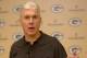 Green Bay Packers' general manager Ted Thompson talks about his decision to fire head football coach Mike Sherman during a news conference, Monday, Jan. 2, 2006, in Green Bay, Wis., a day after finishing their worst season in 15 years. (AP Photo/Mike Roemer)