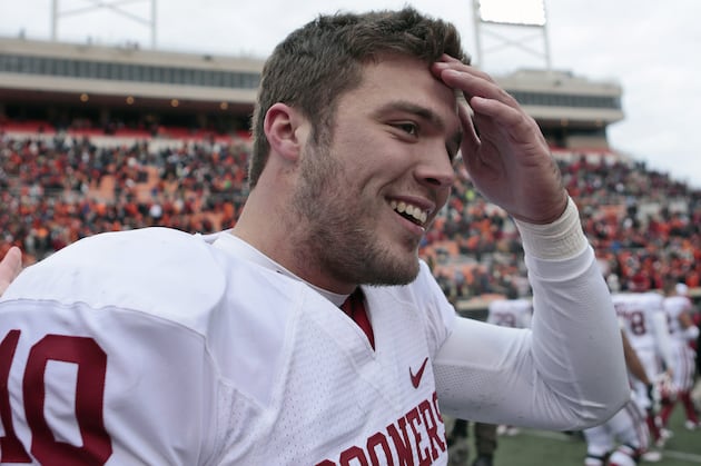 Video: Blake Bell Catches Passes at Tight End During Oklahoma Practice