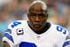 ARLINGTON, TX - SEPTEMBER 22: Defensive end DeMarcus Ware #94 of the Dallas Cowboys walks onto the field during the game against the St. Louis Rams at AT&T Stadium on September 22, 2013 in Arlington, Texas. (Photo by Jamie Squire/Getty Images)