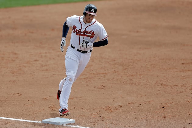 Freeman, Gattis Homer in Braves' Split-Squad Wins