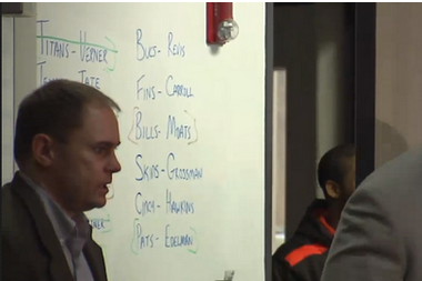 Browns Might Have Accidentally Leaked Their Free Agent Big Board During Presser 