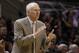 San Antonio Spurs head coach Gregg Popovich is having a great season, but how does it grade?