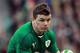 Ireland's Brian O'Driscoll in action against Italy during their Six Nations Rugby Union international match at the Aviva Stadium, Dublin, Ireland, Saturday, March 8, 2014. (AP Photo/Peter Morrison)