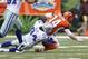 CINCINNATI, OH - DECEMBER 09: DeMarcus Ware #94 of the Dallas Cowboys sacks Andy Dalton #14 of the Cincinnati Bengals during their game at Paul Brown Stadium on December 9, 2012 in Cincinnati, Ohio. The Cowboys defeated the Bengals 20-19. (Photo by John Grieshop/Getty Images)