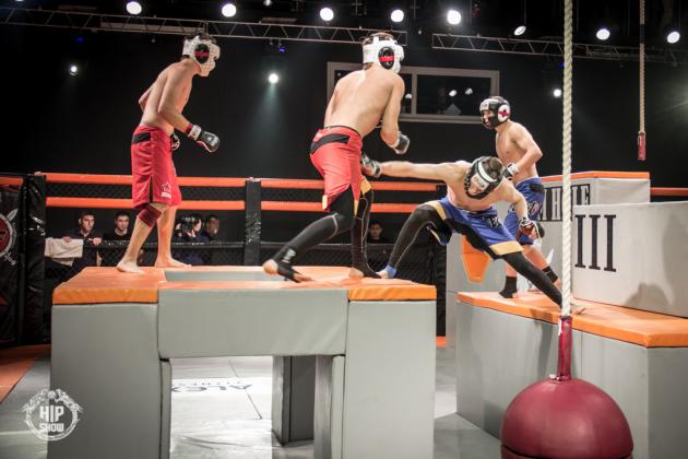 American Gladiators Meets MMA in 'Hip Show: Arena Combat' on AXS TV