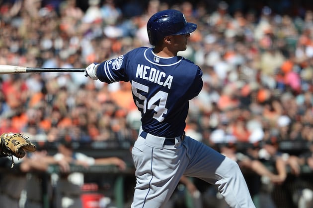 Medica's Hot Bat Has Padres Looking for a Spot for Him