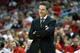LOUISVILLE, KY - OCTOBER 29: Rick Pitino the head coach of the Louisville Cardinals gives instructions to his team during the exhibition game against the Kentucky Wesleyan Panthers at KFC YUM! Center on October 29, 2013 in Louisville, Kentucky. (Photo by Andy Lyons/Getty Images)