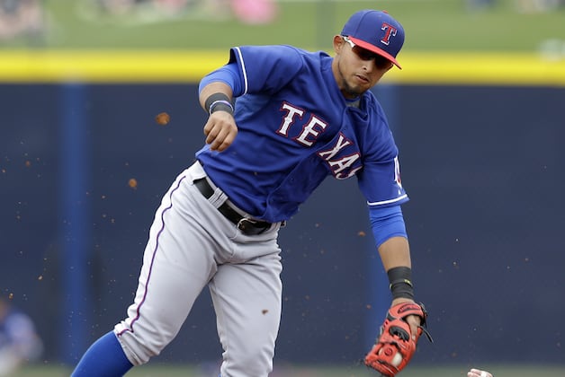 Top-shelf prospect Odor among Texas Rangers cuts