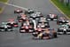 MELBOURNE, AUSTRALIA - MARCH 17: Sebastian Vettel of Germany and Infiniti Red Bull Racing leads the field at the start of the Australian Formula One Grand Prix at the Albert Park Circuit on March 17, 2013 in Melbourne, Australia. (Photo by Paul Gilham/Getty Images)