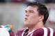 COLLEGE STATION, TX - NOVEMBER 09: Jake Matthews #75 of the Texas A&M Aggies waits on the bench during the game against the Mississippi State Bulldogs at Kyle Field on November 9, 2013 in College Station, Texas. (Photo by Scott Halleran/Getty Images)