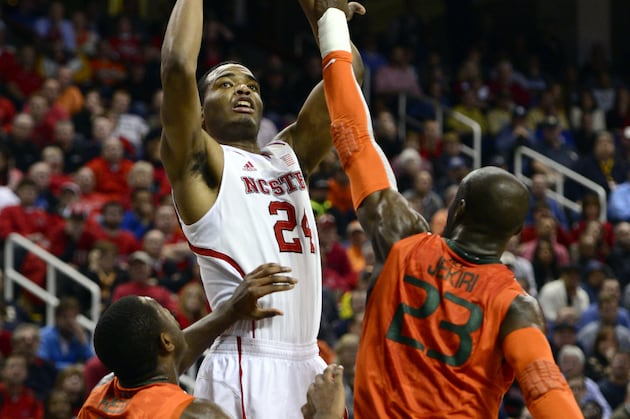 NC State Tops Miami 67-58 in ACC Tourney 2nd Round