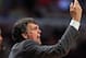 CHICAGO, IL - MARCH 13: Head coach Kevin McHale of the Houston Rockets gives instructions to his team against the Chicago Bulls at the United Center on March 13, 2014 in Chicago, Illinois. The Bulls defeated the Rockets 111-87. NOTE TO USER: User expressly acknowledges and agrees that, by downloading and or using this photograph, User is consenting to the terms and conditions of the Getty Images License Agreement. (Photo by Jonathan Daniel/Getty Images)