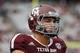 COLLEGE STATION, TX - NOVEMBER 09: Mike Evans #13 of the Texas A&M Aggies waits on the field before the game against the Mississippi State Bulldogs at Kyle Field on November 9, 2013 in College Station, Texas. (Photo by Scott Halleran/Getty Images)