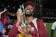 COLOMBO, SRI LANKA - OCTOBER 07: Chris Gayle of the West Indies celebrates with the trophy after winning the ICC World Twenty20 2012 Final between Sri Lanka and the West Indies at R. Premadasa Stadium on October 7, 2012 in Colombo, Sri Lanka. (Photo by Gareth Copley/Getty Images)