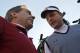 Alabama head coach Nick Saban (left) and Auburn head coach Gus Malzahn