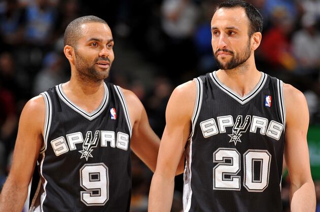 Parker, Ginobili Proud After Big 3 Ties Laker Legends