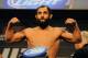 Nov 16, 2012; Montreal, QC, Canada; Johny Hendricks during the weigh-in for UFC 154 at New City Gas. Mandatory Credit: Eric Bolte-USA TODAY Sports
