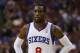 Philadelphia 76ers' Tony Wroten in action during an NBA basketball game against the Sacramento Kings, Wednesday, March 12, 2014, in Philadelphia. (AP Photo/Matt Slocum)