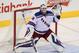 WINNIPEG, MB - MARCH 14: Henrik Lundqvist #30 of the New York Rangers catches the puck in third-period action in an NHL game against the Winnipeg Jets at the MTS Centre on March 14, 2014 in Winnipeg, Manitoba, Canada. (Photo by Marianne Helm/Getty Images)