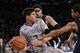 Creighton's Doug McDermott fights for control of the ball with Xavier's Dee Davis during the first half of an NCAA college basketball game in the semifinals of the Big East Conference men's tournament Friday, March 14, 2014, at Madison Square Garden in New York. (AP Photo/Frank Franklin II)