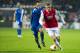 AZ’s Aron Johannsson and Serhiy Rybalka of FC Slovan Liberec vie for the ball during their Europa League round of 32 second leg soccer match at the AFAS AZ stadium in Alkmaar, Netherlands, Thursday, Feb. 27, 2014. (AP Photo/Patrick Post)