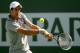 INDIAN WELLS, CA - MARCH 15: Novak Djokovic of Serbia returns a shot to John Isner during the semifinals of the BNP Parabas Open at the Indian Wells Tennis Garden on March 15, 2014 in Indian Wells, California. (Photo by Matthew Stockman/Getty Images)