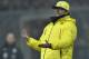 Dortmund head coach Juergen Klopp coaches from the line during the German Bundesliga soccer match between Eintracht Braunschweig and Borussia Dortmund in Braunschweig, Germany, Friday, Jan. 31, 2014. (AP Photo/Martin Meissner)
