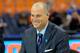 SYRACUSE, NY - FEBRUARY 01: ESPN College GameDay host Jay Bilas prior to the game between the Duke Blue Devils and the Syracuse Orange at the Carrier Dome on February 1, 2014 in Syracuse, New York. Syracuse defeated Duke 91-89 in overtime. (Photo by Rich Barnes/Getty Images)