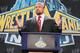 World Wrestling Entertainment personality Triple H speaks at a news conference in East Rutherford, N.J., Thursday, Feb. 16, 2012, to announce that MetLife Stadium will host WrestleMania XXIX on April 7, 2013. (AP Photo/StarPix, Dave Allocca)