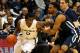 Xavier's Semaj Christon tries to get past Villanova's Darrun Hilliard in the first half of their NCAA college basketball game in Cincinnati Thursday March 6, 2014. (AP Photo/Tom Uhlman)