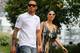 KUALA LUMPUR, MALAYSIA - MARCH 24: Lewis Hamilton of Great Britain and Mercedes GP and his girlfriend Nicole Scherzinger of the Pussycat Dolls arrive in the paddock before the Malaysian Formula One Grand Prix at the Sepang Circuit on March 24, 2013 in Kuala Lumpur, Malaysia. (Photo by Clive Mason/Getty Images)