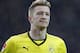 Dortmund's Marco Reus celebrates after scoring during the German first division Bundesliga soccer match between Borussia Dortmund and Hertha BSC Berlin in Dortmund , Germany, Saturday, Dec. 21, 2013. (AP Photo/Frank Augstein)