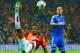 ISTANBUL, TURKEY - FEBRUARY 26: John Terry of Chelsea looks on as Didier Drogba of Galatasaray clears the ball during the UEFA Champions League Round of 16 first leg match between Galatasaray AS and Chelsea at Ali Sami Yen Arena on February 26, 2014 in Istanbul, Turkey. (Photo by Michael Regan/Getty Images)