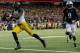 Auburn S Jermaine Whitehead chases Missouri WR Dorial Green-Beckham