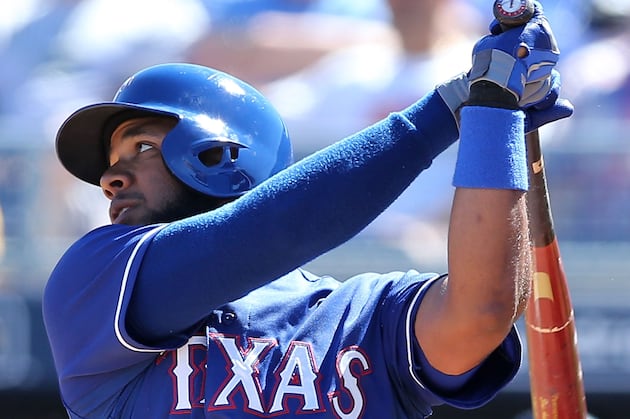 Andrus Scratched from Lineup with Forearm Soreness