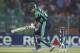 Ireland batsman Ed Joyce plays a shot during their ICC Twenty20 Cricket World Cup match against Zimbabwe in Sylhet, Bangladesh, Monday, March 17, 2014. (AP Photo/A.M. Ahad)