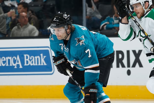 Sharks D Stuart Nearing a Return; Torres Still out