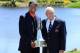 ORLANDO, FL - MARCH 25: Tiger Woods of the United States is presented with the trophy by Arnold Palmer of the United States, the win meant he re-gained the World's number one position after the final round of the 2013 Arnold Palmer Invitational Presented by Mastercard at Bay Hill Golf and Country Club on March 25, 2013 in Orlando, Florida. (Photo by David Cannon/Getty Images)