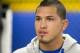 MILWAUKEE, WI - JANUARY 16: Anthony Pettis takes an interview during Media Day at Roufusport Mixed Martial Arts Academy on January 16, 2014 in Milwaukee, Wisconsin. (Photo by Mike McGinnis/Getty Images)