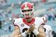 Nov 2, 2013; Jacksonville, FL, USA; Georgia Bulldogs tight end Arthur Lynch (88) prior to the game against the Florida Gators at EverBank Field. Mandatory Credit: Kim Klement-USA TODAY Sports