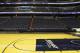 As the venue is cleaned, a Big East Conference logo is seen on the court after Georgetown played Western Carolina in an NCAA college basketball game at the Verizon Center in Washington, on Saturday, Dec. 15, 2012. The seven Big East schools that don't play FBS football have decided to leave the conference and pursue a new basketball framework. The seven schools are: Georgetown, St. John's, Villanova, DePaul, Marquette, Seton Hall and Providence. (AP Photo/Jacquelyn Martin)