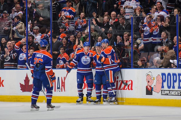 Eberle Leads Oilers Past Predators 5-1