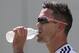 England's Kevin Pietersen has a drink during the final training session on the eve of the first test in the Ashes Series between England and Australia, in Brisbane, Australia, Wednesday, Nov. 20, 2013. (AP Photo/Tertius Pickard)