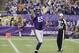 Minnesota Vikings defensive end Jared Allen celebrates after sacking Detroit Lions quarterback Matthew Stafford during the first half of an NFL football game, Sunday, Dec. 29, 2013, in Minneapolis. (AP Photo/Ann Heisenfelt)