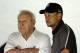 Arnold Palmer with Tiger Woods