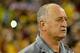 TORONTO, ON - NOVEMBER 19: Head coach Luiz Felipe Scolari of Brazil looks on before the match against Chile during a friendly match at Rogers Centre on November 19, 2013 in Toronto, Canada. (Photo by Elsa/Getty Images)
