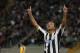 Udinese's Luis Muriel, of Colombia, celebrates after scoring, during the Serie A soccer match between Udinese and Parma, at the Friuli Stadium in Udine, Italy, Sunday, Sept. 1, 2013. (AP Photo/Paolo Giovannini)