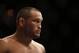 Dan Henderson during his UFC 157 light heavyweight mixed martial arts match against Lyoto Machida in Anaheim, Calif., Saturday, Feb. 23, 2013. (AP Photo/Jae C. Hong)
