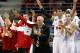 MILWAUKEE, WI - MARCH 20: Head coach Bo Ryan of the Wisconsin Badgers applauds from the bench alongside players during the second round game of the NCAA Basketball Tournament against the American University Eagles at BMO Harris Bradley Center on March 20, 2014 in Milwaukee, Wisconsin. (Photo by Jonathan Daniel/Getty Images)